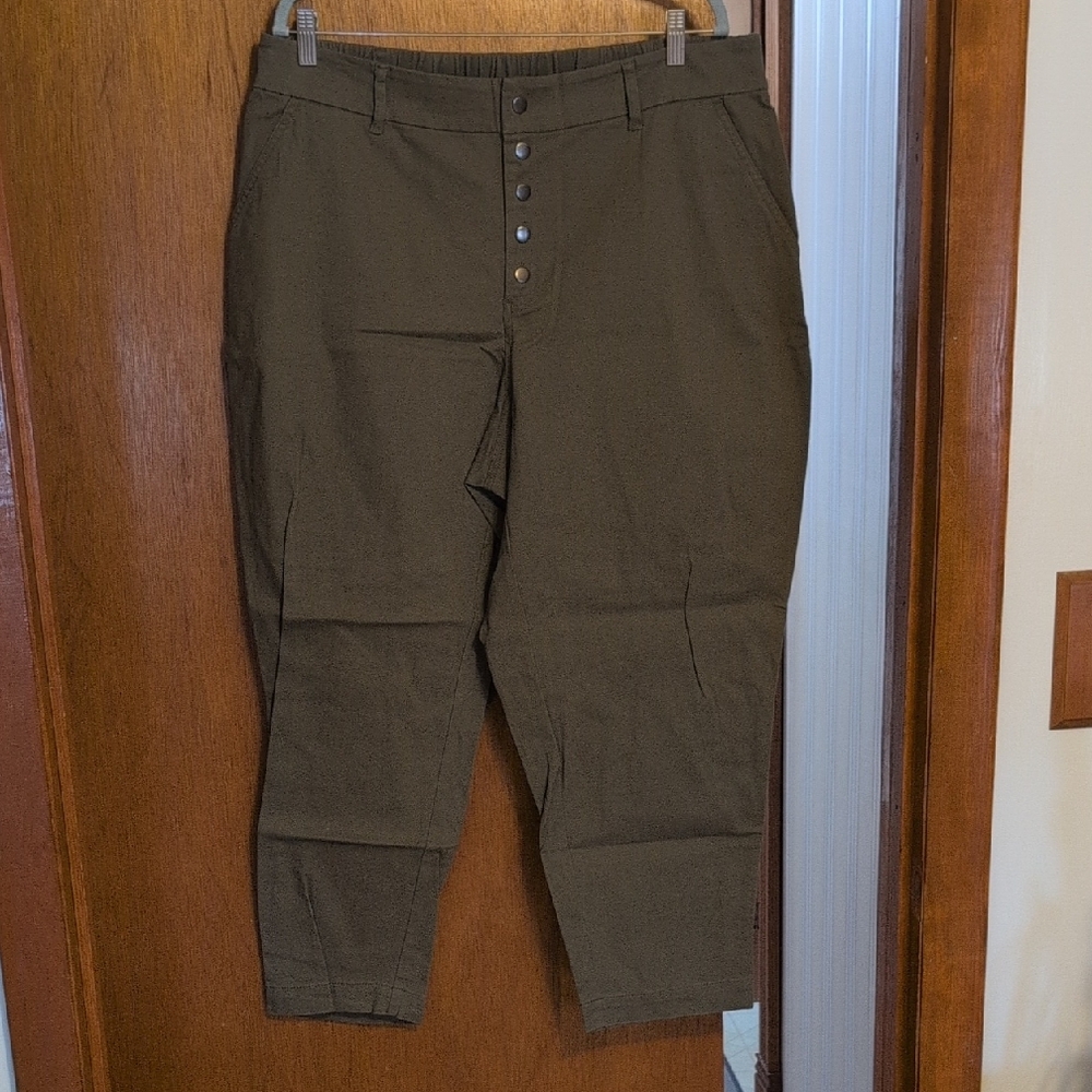 Bar III Women's Khaki Chinos
